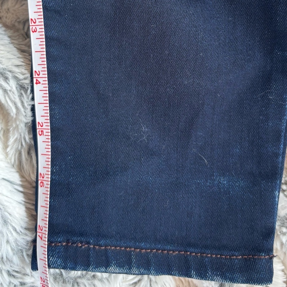 Joe’s THE ICON Stretch Mid Rise Skinny Ankle, Dark Wash, Size 30 - Picture 13 of 13